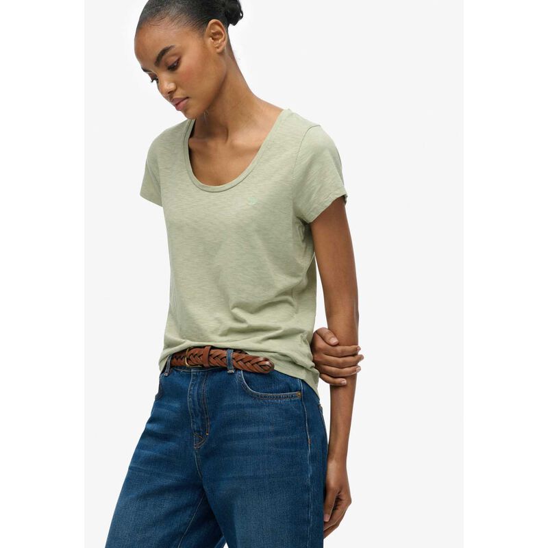 Superdry Studios Scoop Neck Tee image number 2